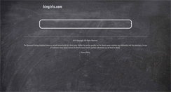 Desktop Screenshot of kingirls.com